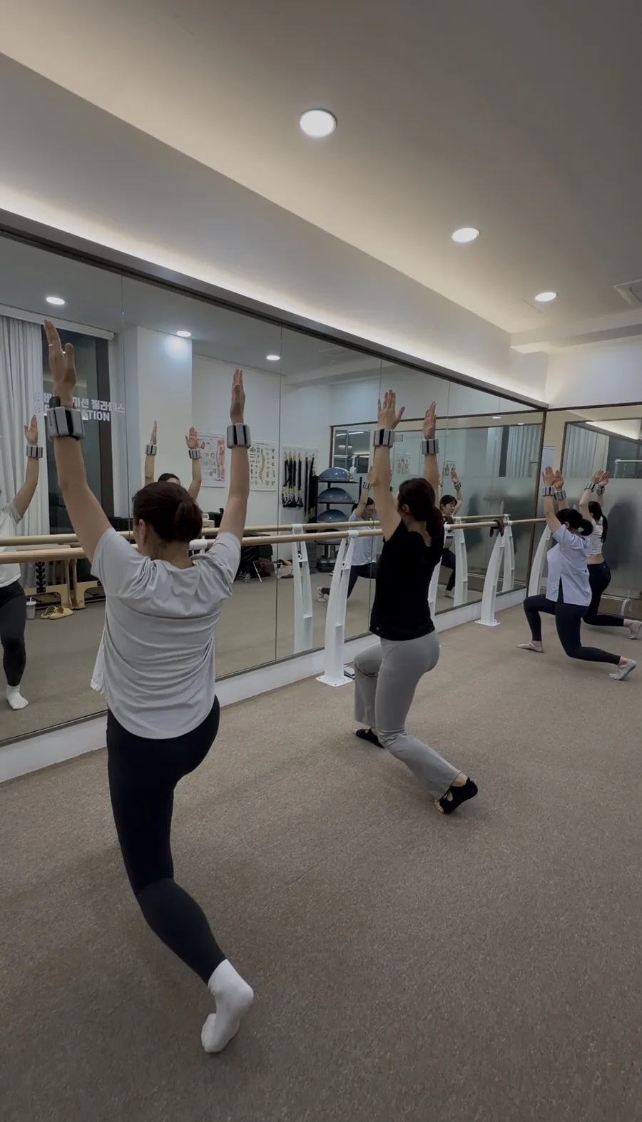 바디네이션 서판교점 매트 클래스 공간